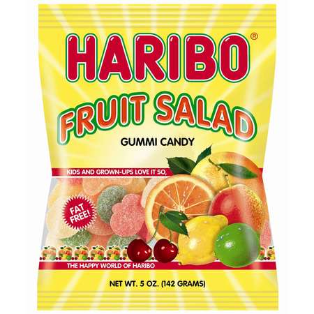 Haribo Confectionery Fruit Salad 5 oz., PK12 -  38225